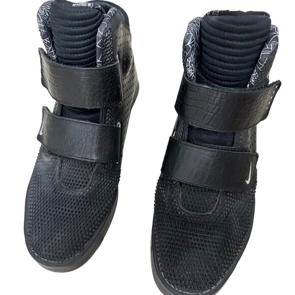 Nike Flystepper Black Shoes Men’s Size 9.5 2K3 TXT Platinum Pre-owned - Picture 2 of 11